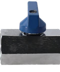 316 Stainless Steel Tap Ball Valve With Double Seal Bidirectional Flow And Quick Quarter Turn Shut Off Feature, close-up view of valve handle.