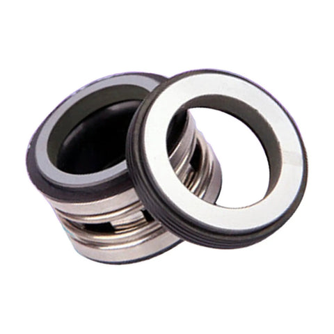Heavy Duty Mechanical Seal 210-60 Alloy Silicon Carbide Face Ring, close-up view of dual rings for industrial pump replacement.