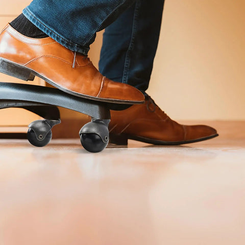 Up Your Game With These Old School Antique Brass Furniture Casters That Roll Like Butter Heavy Duty Swivel Caster Wheels for Cabinets and Chairs in action.