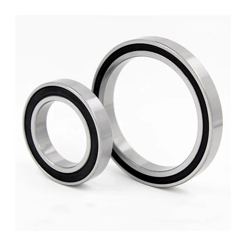 Premium Stainless Steel Thin Deep Groove Ball Bearings With Double Rubber Seals providing smooth rolling performance, 60mm and 78mm sizes.