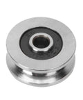 Top Shelf V Groove Ball Bearing V1804 2RS Sealed Guide Rail For Industrial Motors And Linear Motion Systems, smooth steel roller.