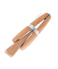 Wooden Jewelry Clamp Tool With Round And Flat Jaws For Holding Rings And Small Parts Ideal For Jewelry Repairs And Crafting Projects Perfect For Beading Ring Sizing And Precise DIY Work Pro Grade, wooden clamp