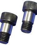 Close-up of screws from Lambo Vertical Door Kit Shocks Replacement 7.75 Inch M12 X1.75 Aftermarket Hinges With L Fittings