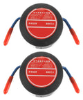 Compact Automatic Aerosol Fire Extinguisher Kit For Car Engines And Garages, Two Tight Self Activating Fire Suppressors on display.