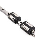 Built Tough HSR45 Linear Guide Rail 2300mm For CNC Routers with dual preloaded HSR45CR carriage blocks and smooth bearings.
