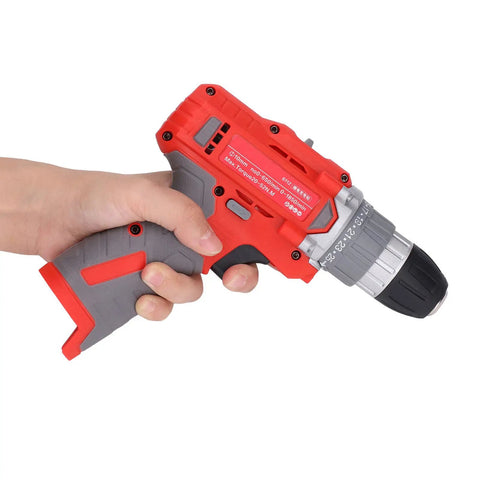 Badass Cordless Drill Driver Cranking Out 52 Nm Adjustable Torque And Twenty Five Smooth Gears For Zero Hassle Wood Drilling and Tough DIY home jobs.