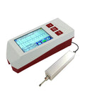 Straight Up Precision Digital Surface Roughness Tester Portable Metal Profilometer Gauge with display and driver probe.