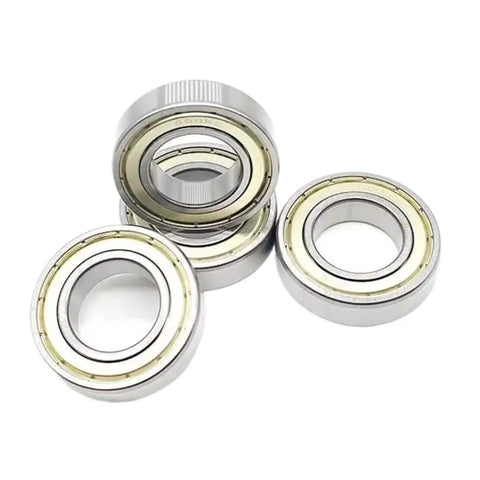 Heavy Duty Deep Groove Chrome Steel Ball Bearing With Double Sealed Housing in a close-up view, showing the precision design.