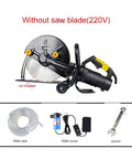 Heavy Duty Electric Circular Saw With 6800W Adjustable Angle For Portable Wood Metal Stone Tile Cutting Tool Pro Workhorse with accessories.