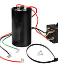 Beast Mode Hard Start Kit For 4 To 5 Ton AC Units showing a heavy-duty capacitor, wiring, and installation hardware for HVAC use.