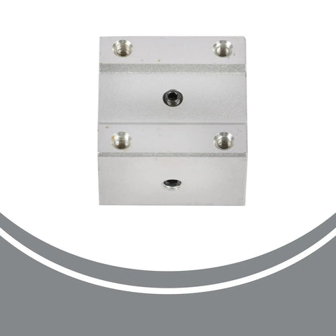 Killer SBR16 800MM Linear Guide Rail Kit sliding block made of aluminum, designed for heavy duty CNC builds.