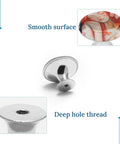Upgrade Your Setup with Dope Butterfly Oil Painting Crystal Glass Drawer Handles with Screws 2 Pc Stainless Steel Cabinet Pulls for Kitchen Wardrobe and Home Office Refresh, showing smooth glass knobs.
