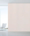 Self Adhesive Waterproof Wallpaper Roll For Furniture Makeover 10 Meter Beige Peel And Stick Vinyl With Grid Lines on smooth wall.