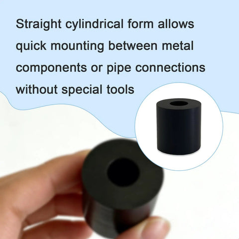 Hefty M12 Rubber Spacer And Anti Vibration Mount With Shock Absorbing NBR Cushion for easy tool-free mounting and stability.