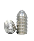 Rock Solid Badass Stainless Steel Spring Ball Plunger Pins With Internal Hex Socket Engineered For Precision M5 Tooling And Quick Mechanical Repairs In Your Shop, featuring two sizes.