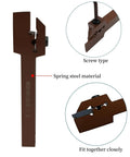 Beefed-Up Lathe Grooving Cut Off Parting Tool Holder With Three Eighths Inch Shank, MGEHR1010-1.5, spring steel material