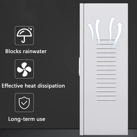 Heavy Duty Wall Mount EV Charger Protective Cover Box For Outdoor Spaces Features Secure Locking Door And Smart Cable Routing built tough for rain and heat protection.