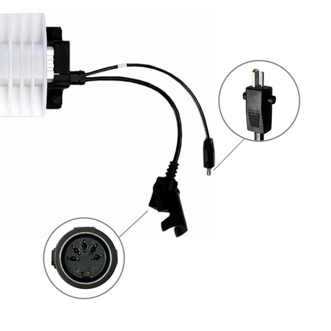 Heavy Hitter Linear Actuator For Power Recliner Lift Chair Motor Replacement with two pin flat round transformer plug.