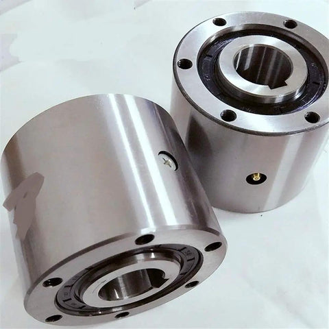 CKZA2590 One Way Clutch Needle Roller Bearing 25X90X49MM Steel Wedge Overrunning Sprag with anti rust finish, showing precision design.