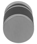 Heavy Duty Single Cylinder Deadbolt Lock With Slick Compact Ball Knob For Bedroom Doors close-up of the sleek ball knob design.