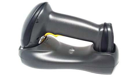 Cordless Bluetooth Laser Barcode Scanner With Cradle And USB Cord, Refurbished Certified, Fast Scan Time, Rugged Handheld For Retail Inventory