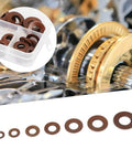 Pro Grade Belleville Disc Spring Washer Set Seven Sizes Built Tough Heavy Duty Compression Gaskets For Industrial Machinery And Steel Construction Shock Absorbers Pack 20 Pcs Each, 7 sizes
