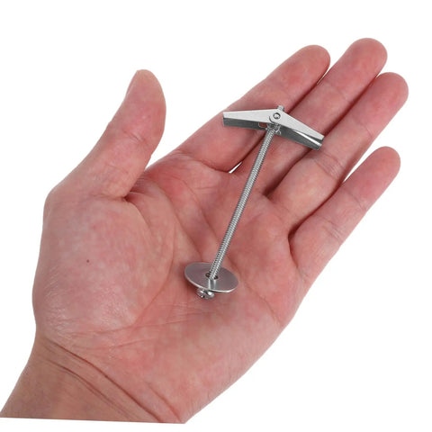 15 Set Carbon Steel Toggle Bolts And Wing Nuts Drywall Anchors Heavy Duty Wall Mount Kit shown in hand