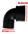 Heavy Duty Cyclone Separator Vacuum Cleaner Boosting Badass Turbo Suction And Preserves Dual Filter Longevity elbow pipe fitting 2.5 inch