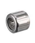 2 Pcs Needle Roller Bearings With 8mm Bore And 14mm OD And 12mm Width Gcr15 Steel One Way Clutch shown at an angle, focusing on bearing details.