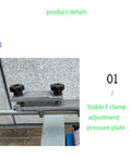 Stable F clamp on wet grinder for granite marble concrete and stone polishing and grinding machine desktop and industrial grade