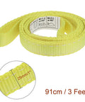 Heavy Duty Lifting Straps 2200 Lb Capacity Eye To Eye Webbing Sling For Tree Work And Furniture Moving Tow Rope Ready Lift