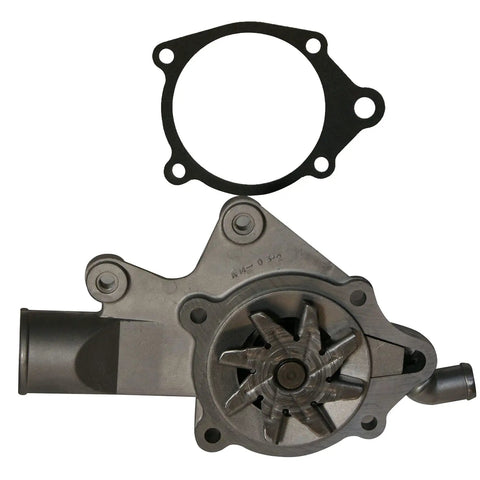 Heavy Duty Engine Water Pump And Gasket Set For Reliable Cooling Built Tough Oem Replacement with cast iron structure and gasket.