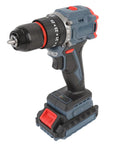 Heavy Duty Cordless Drill Set With Brushless Motor Delivers Knockout 45Nm Torque And Rock Solid 1500Rpm Speed for builders, featuring ergonomic design and battery.