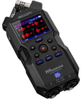 Four Track Portable Recorder With 32 Bit Float Audio, Stereo XY Mics, Two XLR TRS Combo Inputs, USB Interface For Musicians And Podcasters