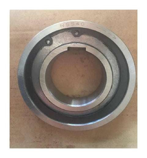 AS25 NSS25 One Way Needle Roller Clutch Bearing 25X52X15mm Backstop Design Precision Steel Construction showing interior view.