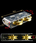 Heavy Duty Sliding Door Wheels That Roll Smooth As Butter, Stainless Steel Double Roller Pulleys dimensions with gold wheels.