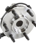 Front Wheel Hub Bearing Assembly Pair For Chevy Trailblazer And Gmc Envoy 2002 To 2009 6 Lug Heavy Duty Design