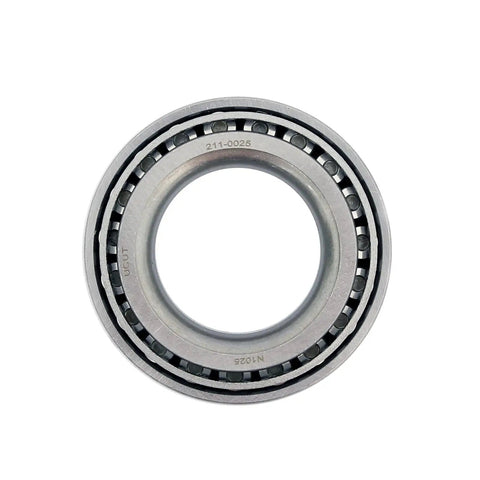 Bulletproof Tapered Roller Wheel Bearings Cup And Cone L44649 L44610 showing inner details of precision steel bearing.