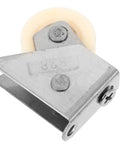 Top Shelf Stainless Steel Sliding Door Roller Featuring Adjustable Window Track Wheel for smooth gliding in heavy-duty applications.