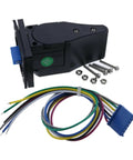 Top Shelf 2Pc Upper Control Box Joystick Controller 2441305250 Fits Haulotte Vertical Mast Lift with wiring and screws.