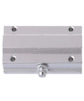 4 Pack Linear Bearing Slides SCS12LUU 12mm Long Guides For CNC Parts And 3D Printer Upgrades, precision aluminum block with mounting holes