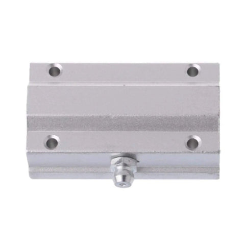 4 Pack Linear Bearing Slides SCS12LUU 12mm Long Guides For CNC Parts And 3D Printer Upgrades, precision aluminum block with mounting holes
