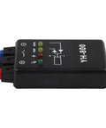 Side view of a Battery Powered Proximity And Magnetic Sensor Tester With Photoelectric Compatibility Portable DC Sensor All In One Analyzer Tool.