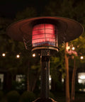 Tabletop Patio Heater With Adjustable 8,000 To 11,000 BTU Heat Heats Up To 275 Sq Ft Runs On 1lb Propane Tank Not Included