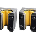 Heavy Duty SBR40UU Linear Rail Kit featuring slick engineered bearings and two 40mm aluminum sliders close-up view