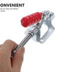 4 Piece Quick Release Toggle Clamps Set With Push Pull Action, Heavy Duty Welding Clamps For Woodworking held by hand