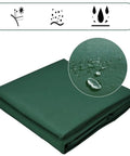 Replacement Swing Canopy For 2 To 3 Seater Swing Waterproof UV Resistant Fabric Made From 210D Cloth For Garden Patio