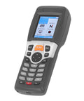 Beast Mode Portable Barcode Scanner with 2.2 inch color screen handheld inventory reader shown angled, buttons visible.