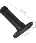 4-Pack Adjustable Bed Frame Support Legs With Locking Buckles, Plastic Furniture Leveling Feet, 5.9-inch size measurement view