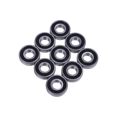Tough As Nails Deep Groove Ball Bearings 6305 2RS 62X25X17Mm Double Sealed Chrome Steel Precision Bushings smooth rolling pack of ten.